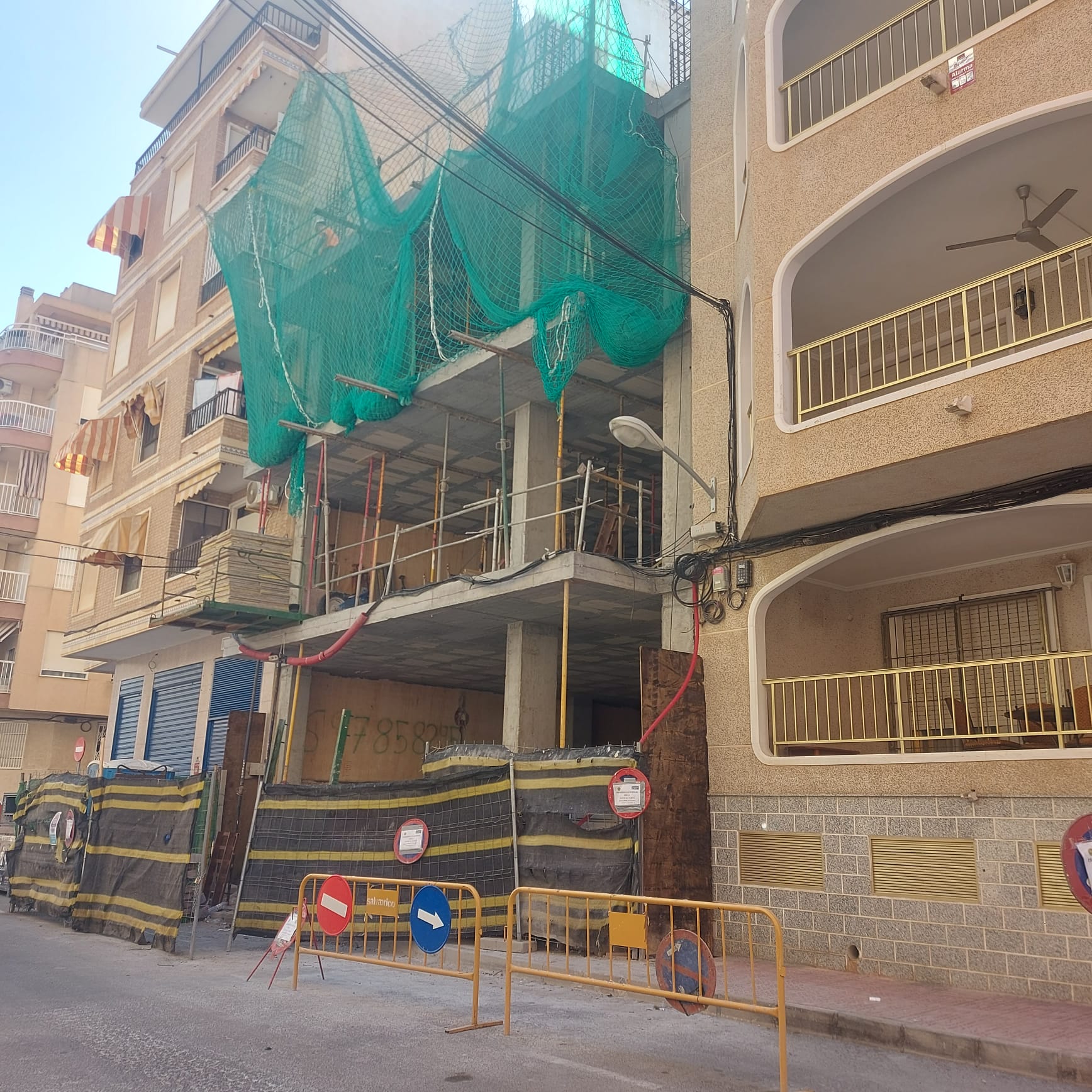 T1     The second floor completed